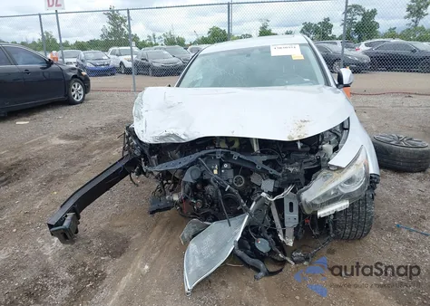 2016 Infiniti Q50 3.0T Red Sport 400 из США, поврежденный, VIN JN1FV7ARXGM451332